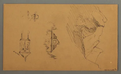 Desenho, Pinheiros, possivelmente 1868