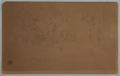 Desenho, Saberreta, Equador, 23 de julho de 1857