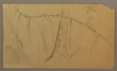 Desenho, Paisagem marítima, 1865