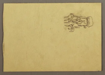 Desenho, treinador de palco, possivelmente 1868-69