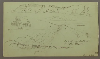 Desenho, Valley, abril, possivelmente 1868