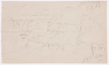 Desenho, Vale de El Yemen, 20 de fevereiro de 1868