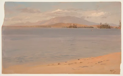 Monte Katahdin do Lago Millinocket