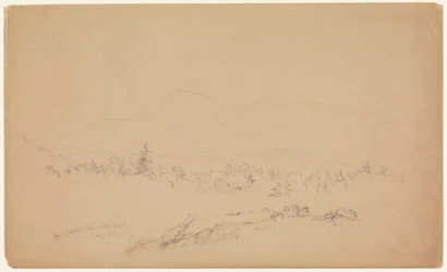 "Mount Katahdin from the West" [Olhando para oeste em direção ao Monte Katahdin]