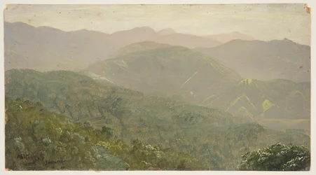 Paisagem de montanha, Jamaica