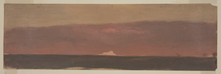 Seascape com iceberg