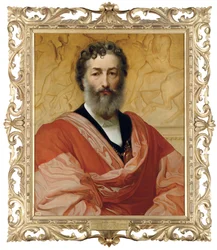 Retrato de Frederic Leighton