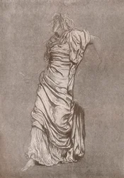 Estudo para Rizpah, c1870, 1897