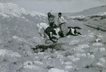 Cerimônia do cavalo mais rápido, c.1900