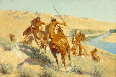 Episódio da Arma de Búfalo (A Visitação da Arma de Búfalo: Um Episódio de Búfalo) 1909