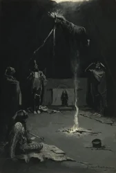 Deus Índio do Fogo (A ida do cavalo medicinal)