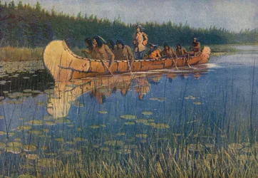 Pierre-Esprit Radisson. Frederic Remington.