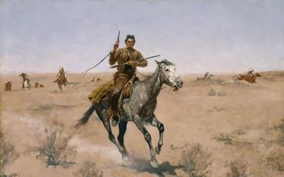 O Voo (Um Pioneiro Sage-Brush) 1895