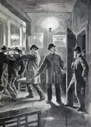 Invasão policial a um clube anarquista, Londres
