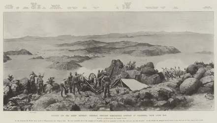 Cortando o Retiro dos Boers, a Posição Notável do General French em Colesberg, Coles Kop