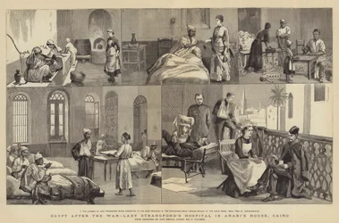 Egito após a guerra, Hospital Lady Strangford na Casa de Arabi, Cairo