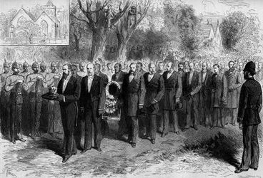 Funeral de Benjamin Disraeli (Lord Beaconsfield