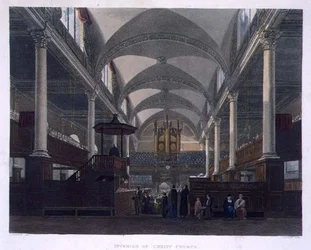 Interior da Igreja de Cristo, de 
