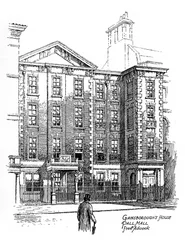 Casa Gainsboroughs, Pall Mall, Londres, 1912