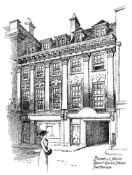 Casa de James Boswells, Great Queen Street, Covent Garden, Londres, 1912