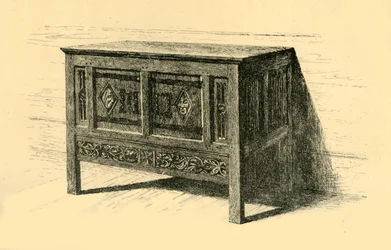 Peito de carvalho, 1460-1480, 1881.