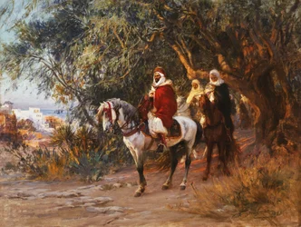 Árabes a cavalo, 1892