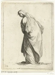 Mulher a andar
15 pequenos números (título da série)