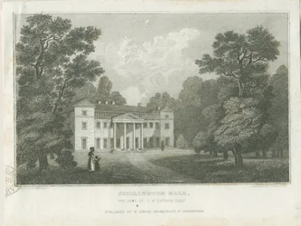 Chillington Hall: gravura, nd [1830] (imprimir)