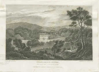 Colton -Bellamore House: gravação em aço, nd [c 1830] (imprimir)