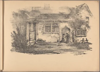Um dos Sessenta Esboços da Série A de Casas de Campo. Londres, 1825.