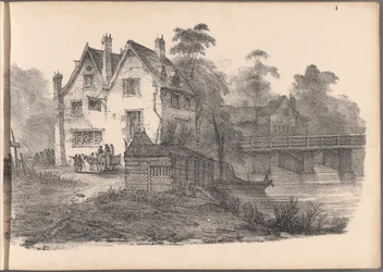 Um dos Sessenta Esboços da Série A de Casas de Campo. Londres, 1825.