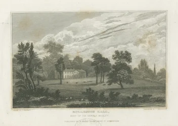 Rolleston Hall: gravura, nd [meados do século XIX] (impressão)