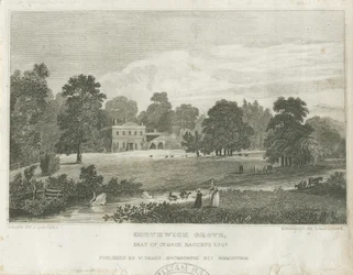 Smethwick Grove: gravura, nd [c 1830] (imprimir)