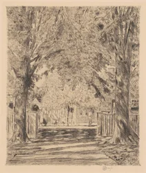 Um idílio de Easthampton, 1923.