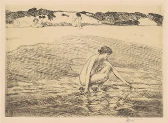 Maré alta, Montauk, 1922.