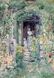 O jardim em sua glória, 1892.