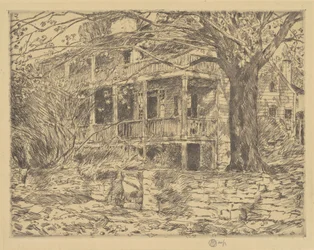 A Casa Velha, Cos Cob, 1915.