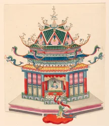 Projeto para um pavilhão chinês