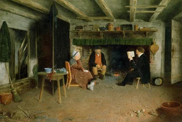 Visita do clérigo (painel)