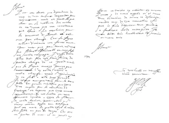 Carta de Robert Devereux, conde de Essex, a Maurice, príncipe de Orange, 1594 1865.