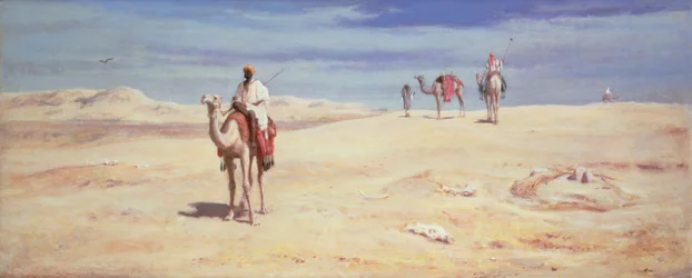 Árabes no deserto