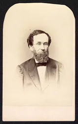 Retrato de homem não identificado, por volta de 1860.