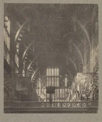 Capela de Henrique VII: Telhado de abóbada de traçado em leque