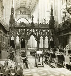 Catedral de Ely: Coro a Oeste