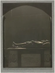 Abadia de Westminster, Tumba de Sir Georges Villiers d. 1605, c. 1900.