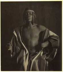 Um chefe etíope, 1897, impresso c.1902