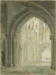 Interior do North Porch of St Mary Redcliffe