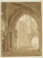 Interior do North Porch of St Mary Redcliffe