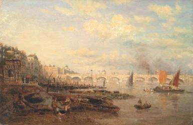 O Tamisa e a Ponte de Waterloo a partir da Somerset House