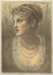 O colar de coral, 1871.